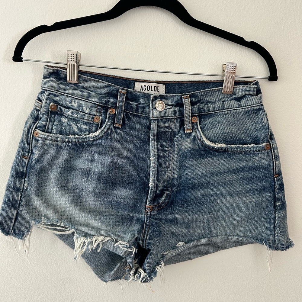 Agolde Parker Vintage Cotton Cut Off denim size 25